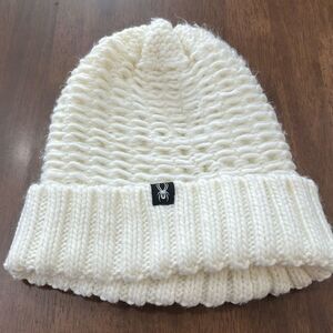Spyder float stitch beanie winter hat Wide Cuff Warm Old Money One size